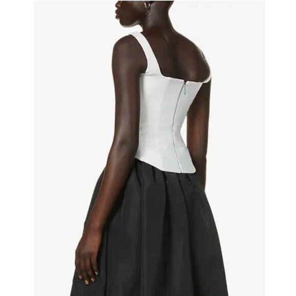 Rosie corsets satin crepe square neck corset top - Picture 12 of 13